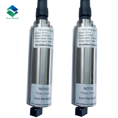 SS316L / Titanium Alloy Oil In Water Detection Sensor IP68 Water In Oil Tester
